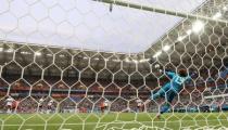 Soccer Football - World Cup - Group F - South Korea vs Mexico - Rostov Arena, Rostov-on-Don, Russia - June 23, 2018 South Korea's Son Heung-min scores their first goal REUTERS/Marko Djurica