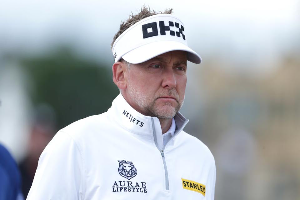 Ian Poulter holed an incredible eagle putt on day one of the Open Championship (Richard Sellers/PA) (PA Wire)