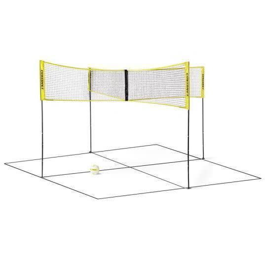 7) Crossnet 4-Square Volleyball Net and Game Set