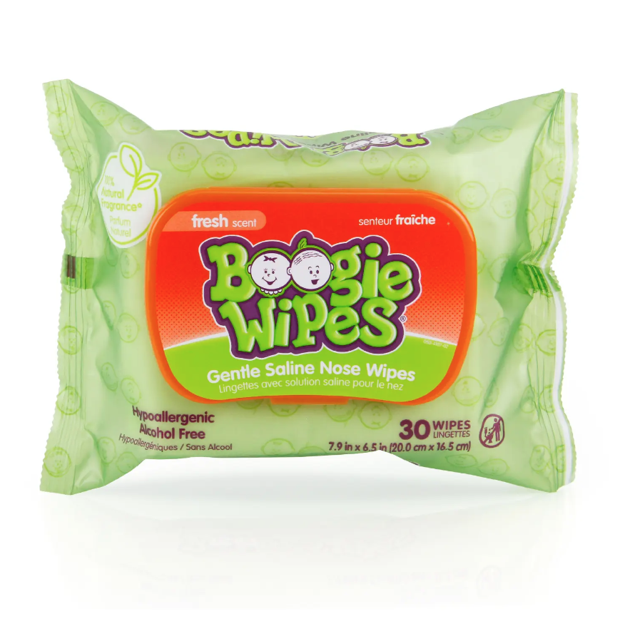 Boogie Wipes Saline Nose Wipes