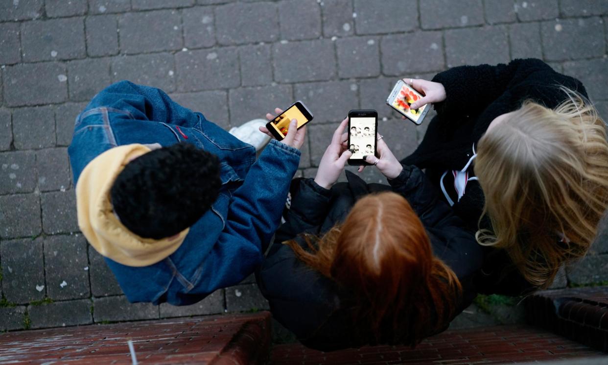 <span>Research found children were less able than adults to recognise the posts as promotions.</span><span>Photograph: Justin Lambert/Getty Images</span>