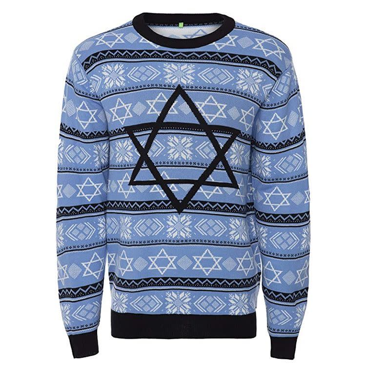 17) Hanukkah Holiday Sweater