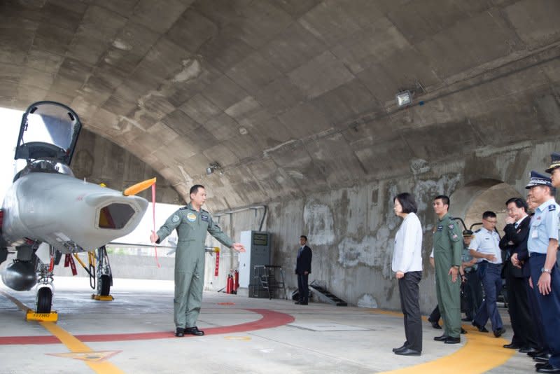 蔡英文總統視導空軍花蓮、佳山基地（軍聞社提供）