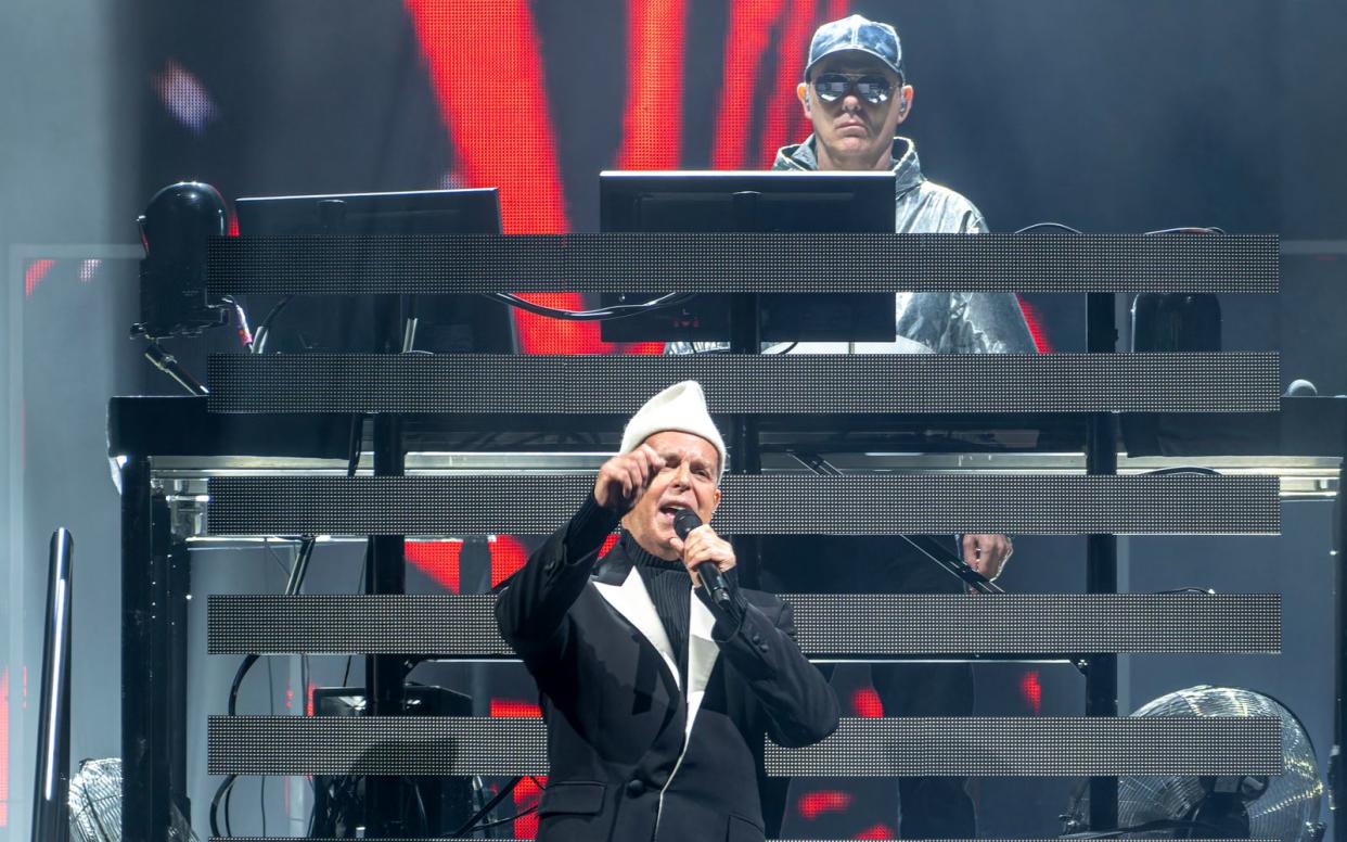 Die Pet Shop Boys haben auf ihrer Tour den ein oder anderen Sonderwunsch. (Bild: Lorena Sopena / Europa Press via Getty Images)