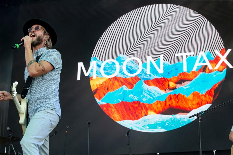 Moon Taxi performs at Beale Street Music Festival in Tom Lee Park in Downtown Memphis on Sunday, May 7, 2023.