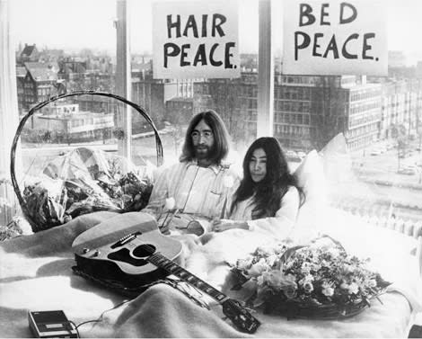 John Lennon and Yoko Ono