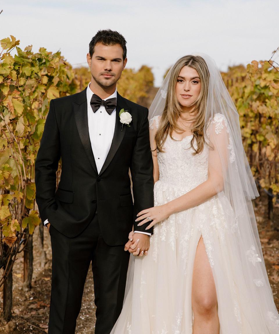 Taylor Lautner's Wife Taylor Dome Describes the Visions Behind Her 2 ...