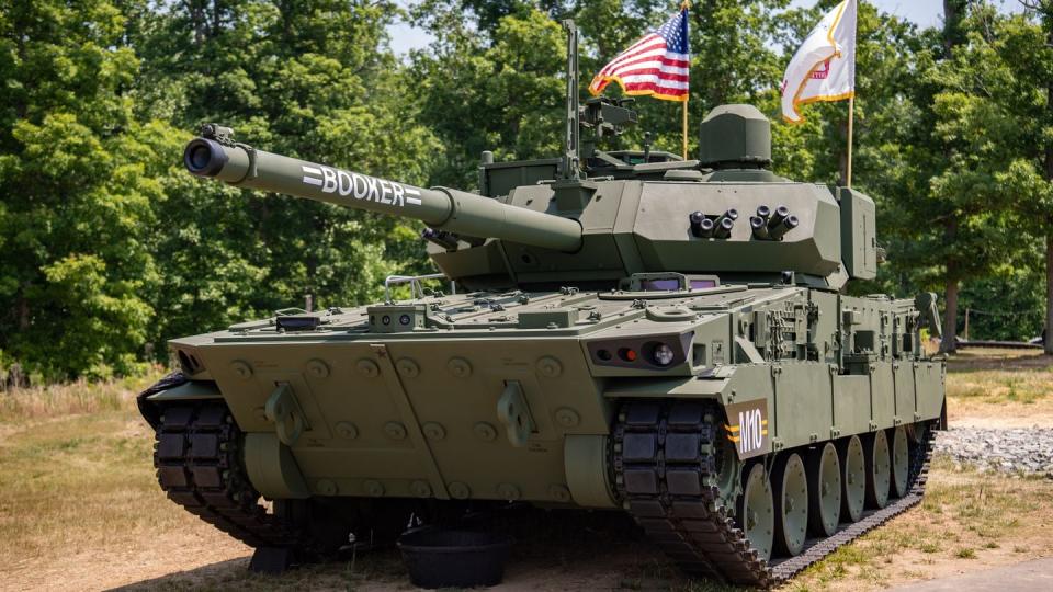 The 82nd Airborne Division is the first Army unit to receive an M10 Booker, like the one pictured here. (Bernardo Fuller/Army)