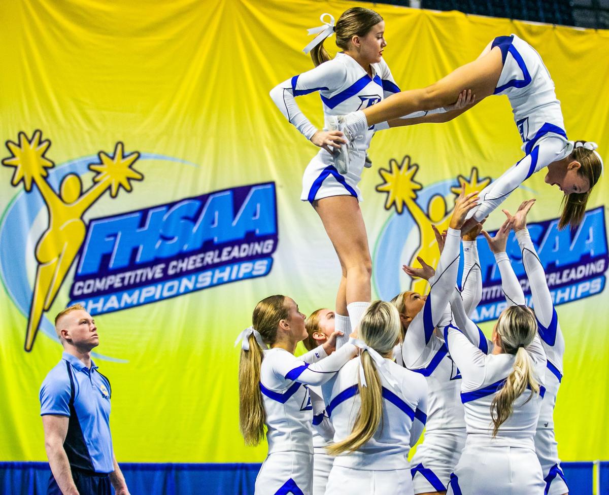 Monadnock cheer wins second consecutive state championship, Local Sports