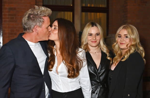 LONDON, ENGLAND - APRIL 05: (L to R) Gordon Ramsay, Tana Ramsay, Holly Ramsay and Matilda Ramsay attend the GQ Food & Drink Awards 2023 at the St Pancras Renaissance Hotel on <a href="https://parade.com/1360954/jessicasager/april-holidays-observances/" rel="nofollow noopener" target="_blank" data-ylk="slk:April;elm:context_link;itc:0;sec:content-canvas" class="link ">April</a> 5, 2023 in London, England. (Photo by Dave Benett/Getty Images)<p><a href="https://www.gettyimages.com/detail/1250817822" rel="nofollow noopener" target="_blank" data-ylk="slk:David M. Benett/Getty Images;elm:context_link;itc:0;sec:content-canvas" class="link ">David M. Benett/Getty Images</a></p>