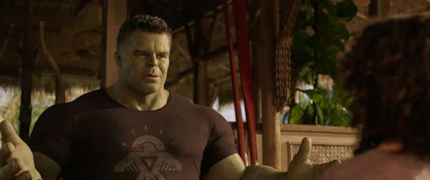 PHOTO: A scene from 'She-Hulk: Attorney at Law.' (Marvel Studios via Disney +)