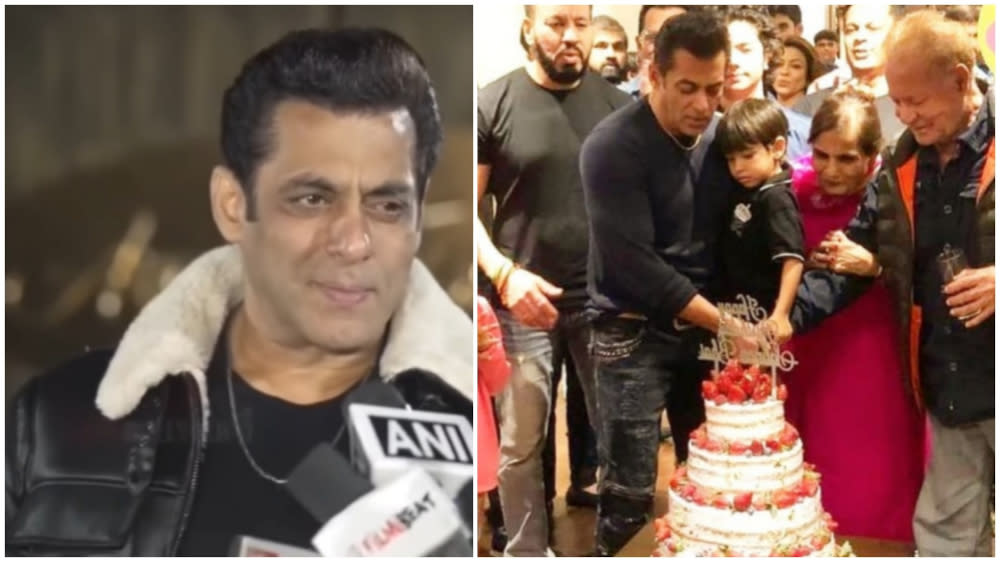 Salman Khan hosted a grand birthday celebration with his close family and friends. — Picture from Instagram/Salman Khan