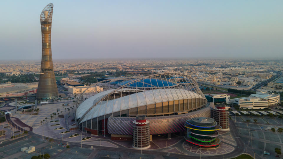 Aerial Views Of FIFA World Cup Qatar 2022 Venues