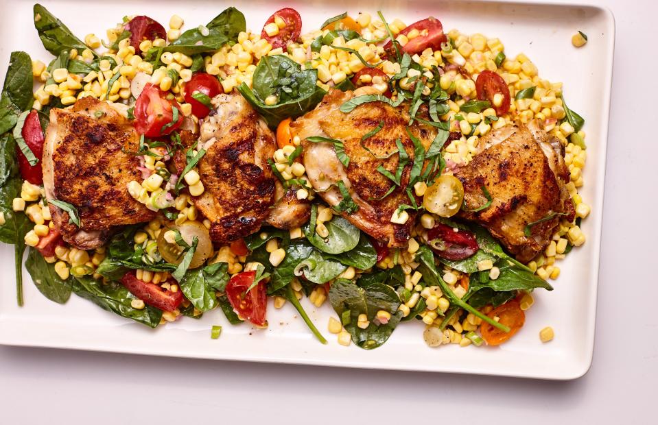 Grilled Chicken and Summer Corn Salad