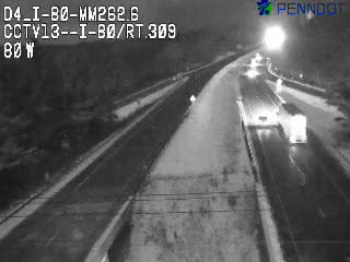 Interstate 80 and Route 309 near Mountain Top, Luzerne County at 7 p.m. Friday, Jan. 28, 2022.