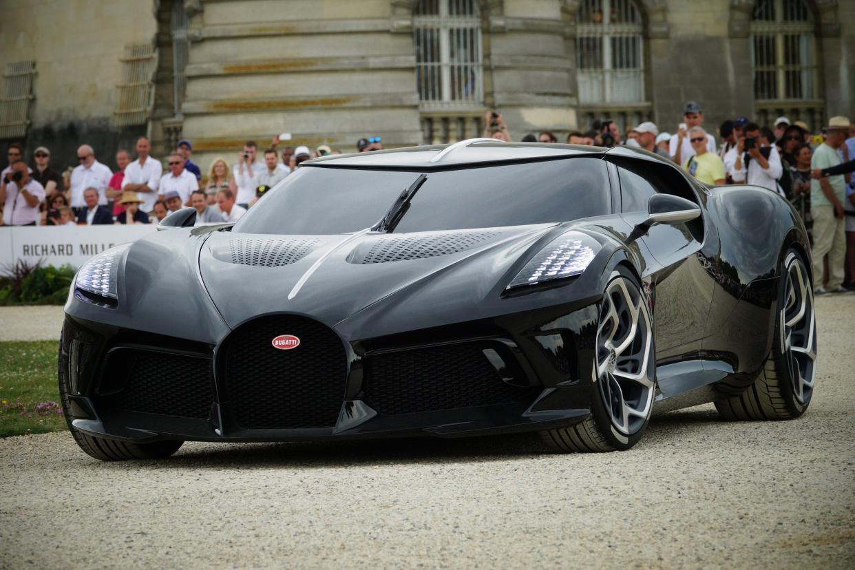 Bugatti La Voiture Noire au Chantilly Arts & Elegance Richard Mille 2019