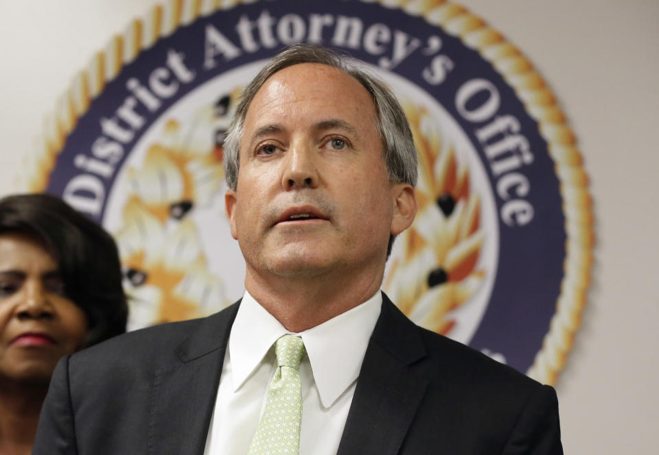 Texas Attorney General Ken Paxton won by a landslide in 2014. On Tuesday, he held onto his seat by 3.6 percentage points. (Photo: Associated Press)