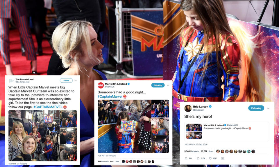 Captain Marvel meets Captain Marvel