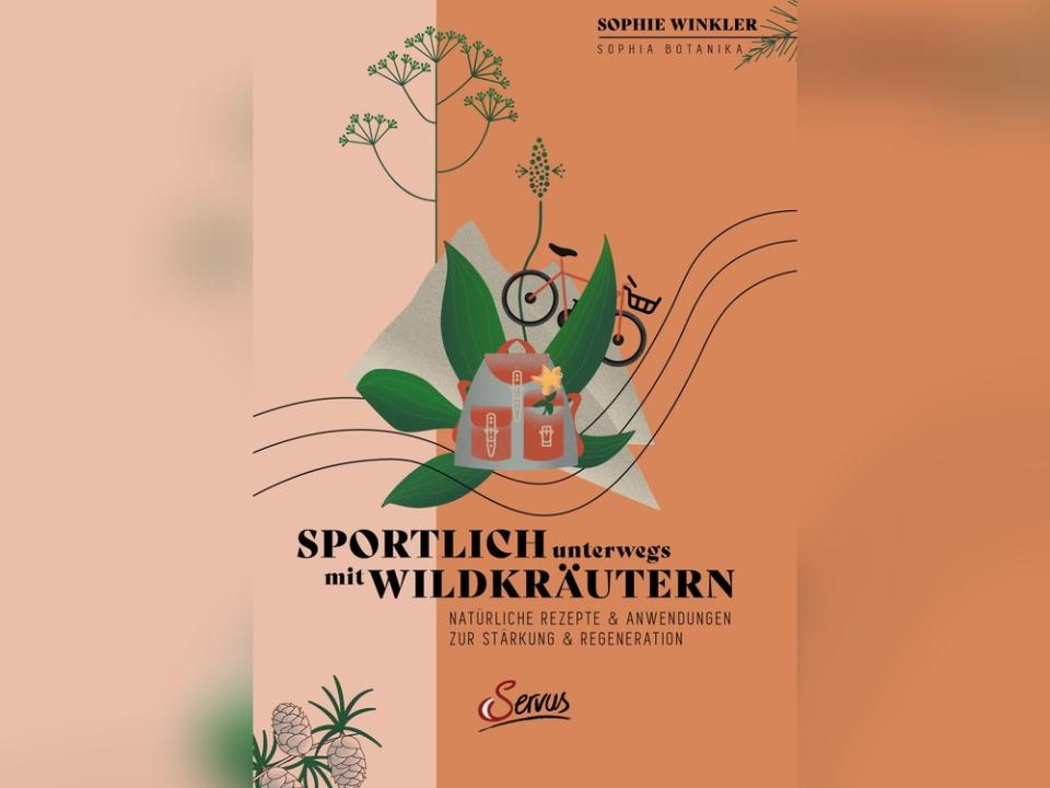 "Sportlich unterwegs mit Wildkräutern" von Sophie Winkler ist ab 21. April 2023 erhältlich. (Bild: Benevento Verlag)