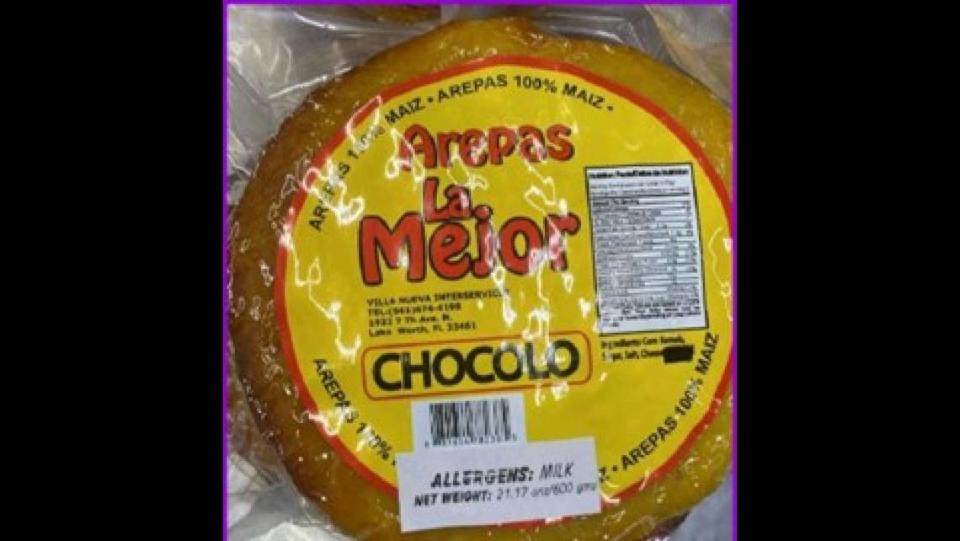 Arepas La Mejor, bolsa de 25 onzas de Arepas de Choclo/Chocolo.