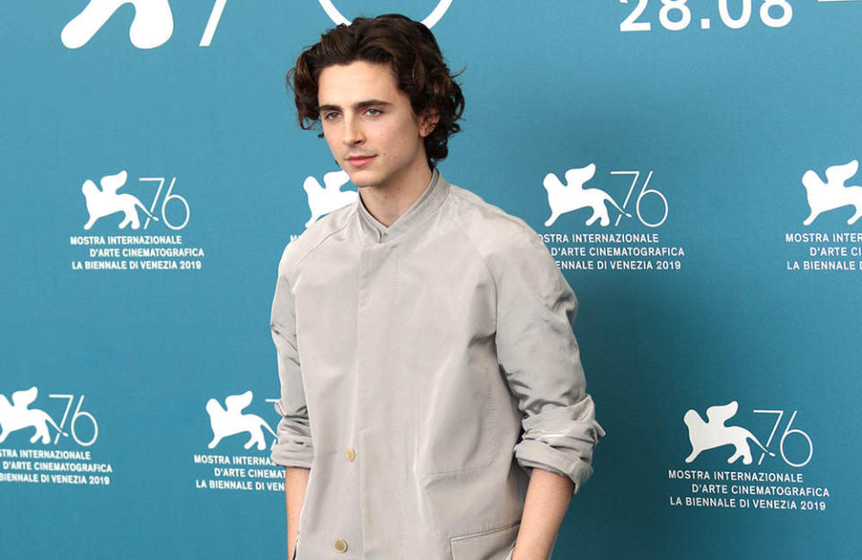 A model rumoured to have kissed  Timoth&#xe9;e Chalamet breaks her silence credit:Bang Showbiz