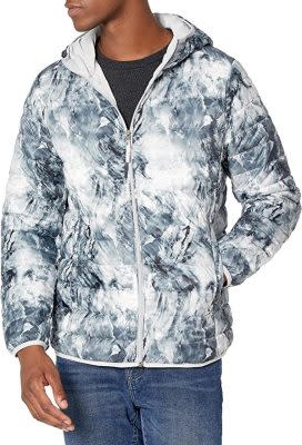 tie dye quilted jacket