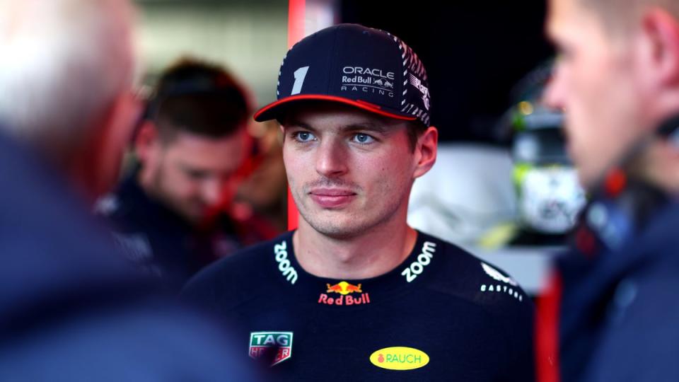 Max Verstappen compared the Las Vegas Grand Prix circuit to the National League after qualifying on Saturday (Getty Images)