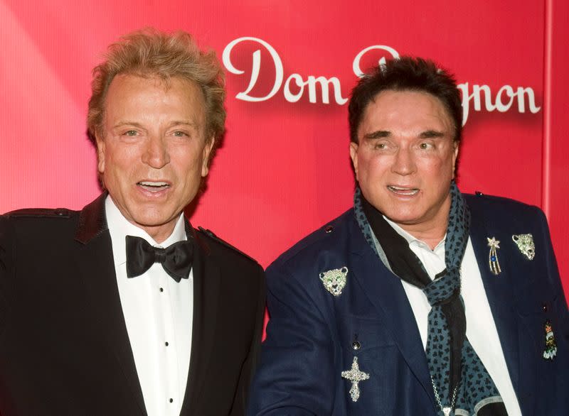 Duo Siegfried & Roy arrive for Power of Love Gala and 70th birthday celebration for Muhammad Ali in Las Vegas