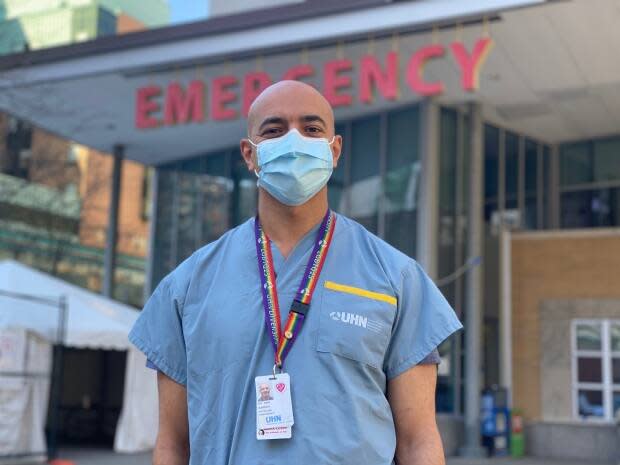 Dr. Sam Sabbah, the medical director of emergency departments at UHN, wants patients to know that emergency departments are safe and people shouldn't delay care. 