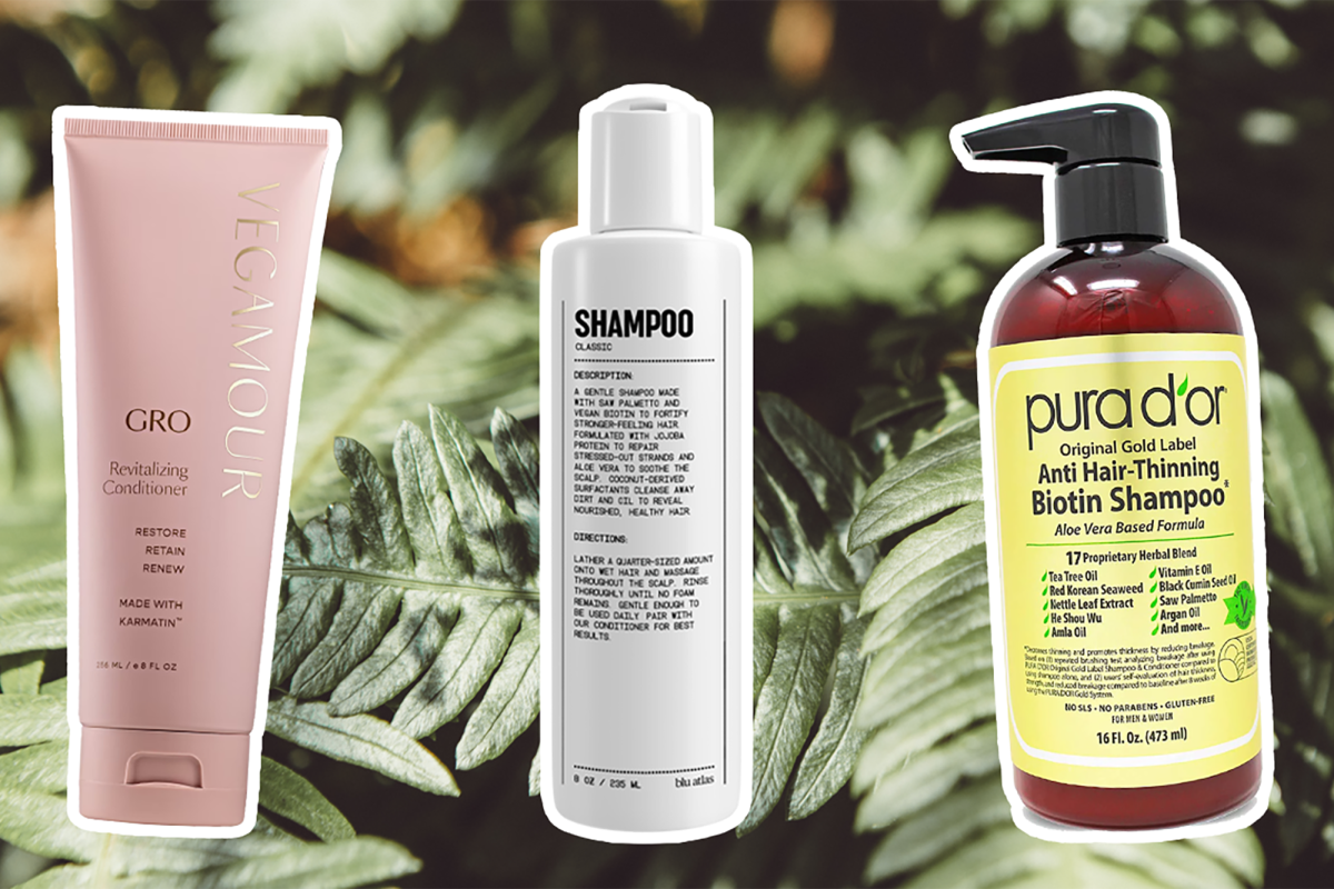 PURA D'OR Shampoo vs. Olaplex no. 4 Shampoo