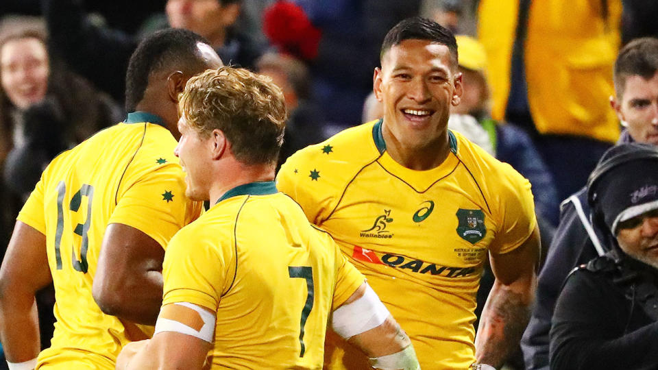 Folau has been accused of a creating a division amongst Wallabies players. Pic: Getty