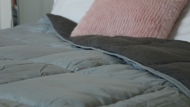 A cozy comforter to help you rest