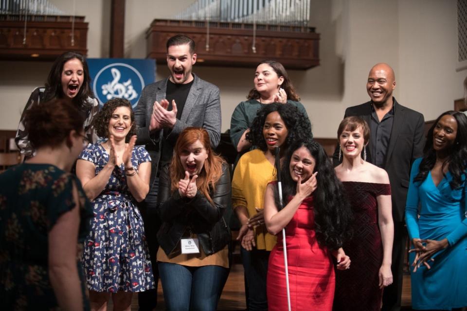 Finalists from the 2019 American Traditions Vocal Competition at Skidaway Island United Methodist Church.