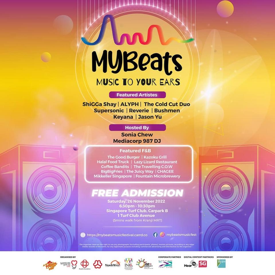 MYBeats Music Festival - Poster