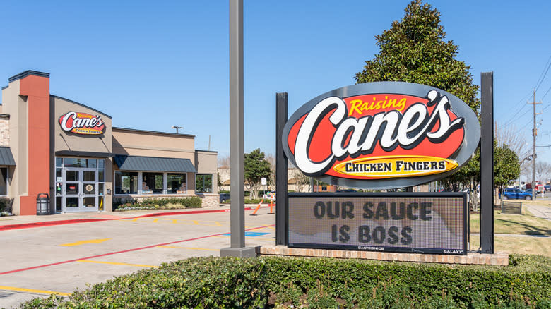 raising cane's logo