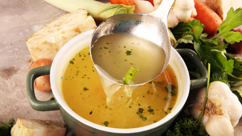 fresh bone broth