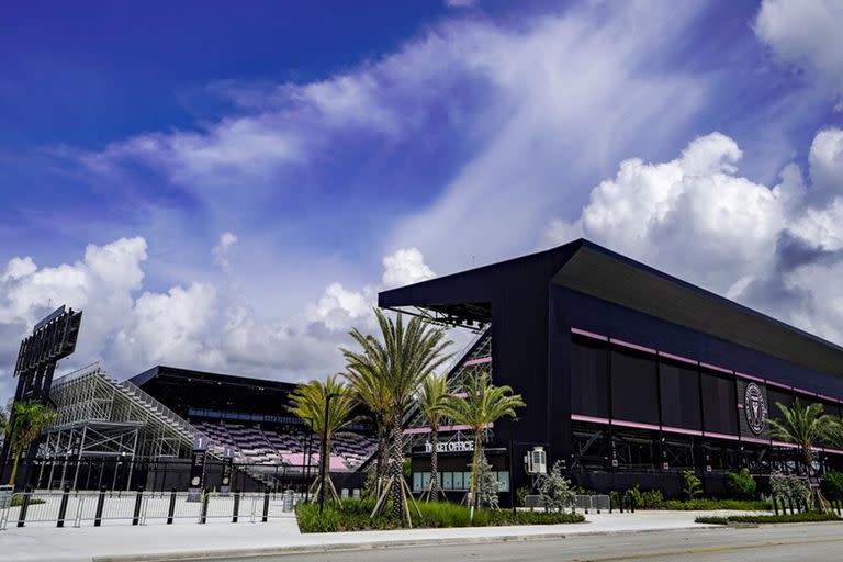 El DRV PNK Stadium, complejo deportivo en el que Messi llevó a cabo su presentación como refuerzo del Inter Miami