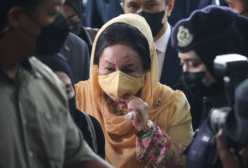 Rosmah Mansor, wife of former Malaysian Prime Minister Najib Razak, attends a verdict hearing in a corruption case against her, in Kuala Lumpur