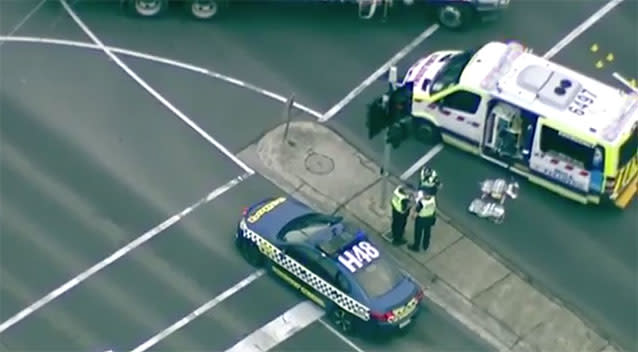 Police are continuing to investigate after a teenage girl was hit by a truck and killed at a Melbourne intersection. Source: 7 News