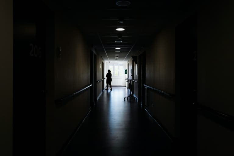 Une clinique psychiatrique en France, en avril 2021 - JEFF PACHOUD © 2019 AFP