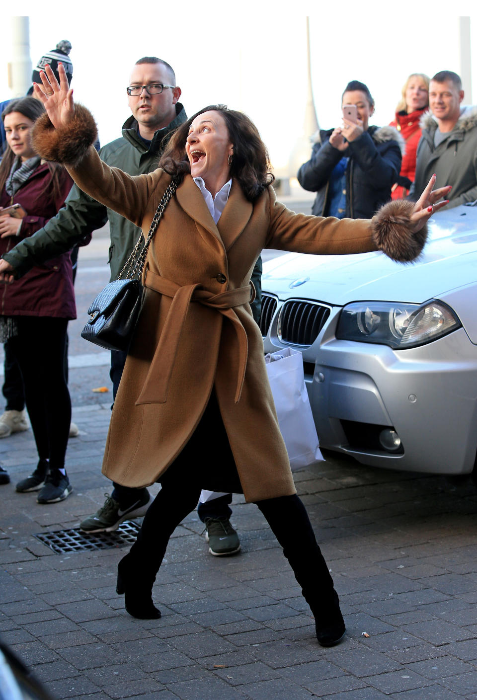 Judge Shirley Ballas arrives at Blackpool Tower Ballroom ahead of Strictly Come Dancing's Saturday evening show.