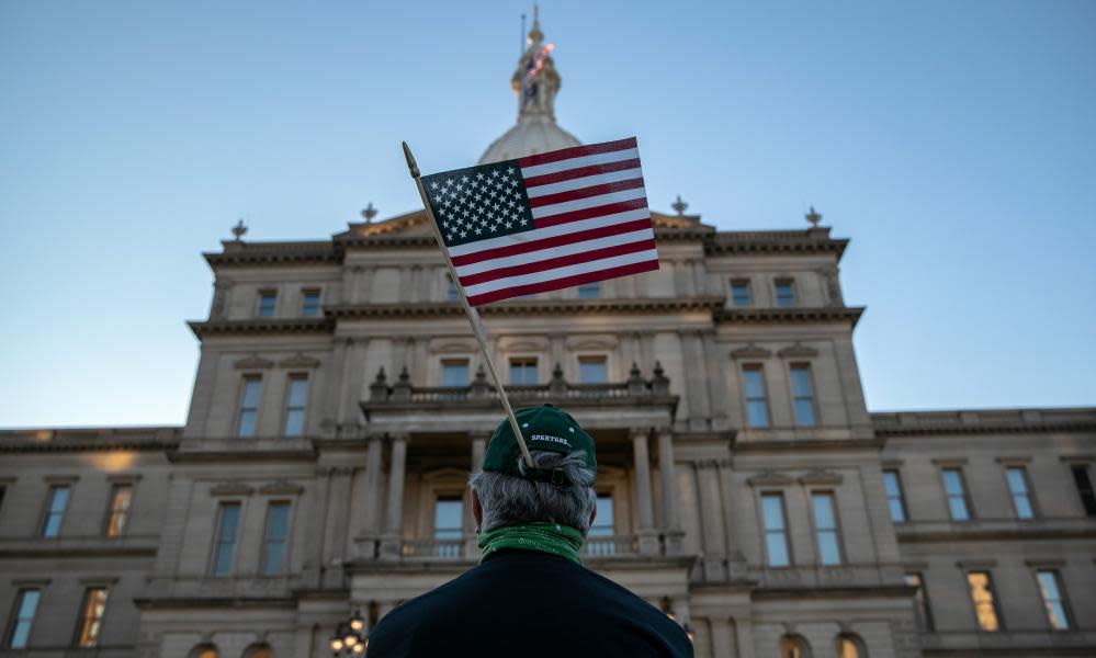 <span>Photograph: John Moore/Getty Images</span>