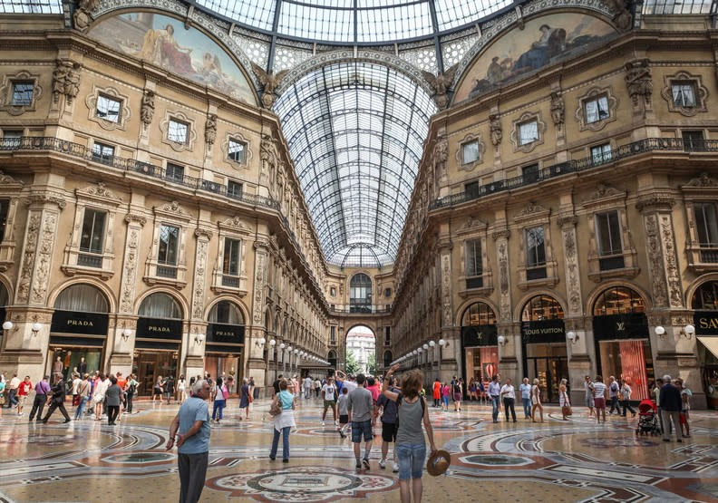 米蘭是義大利最具代表性的城市，也是許多時尚的發源地。britannica