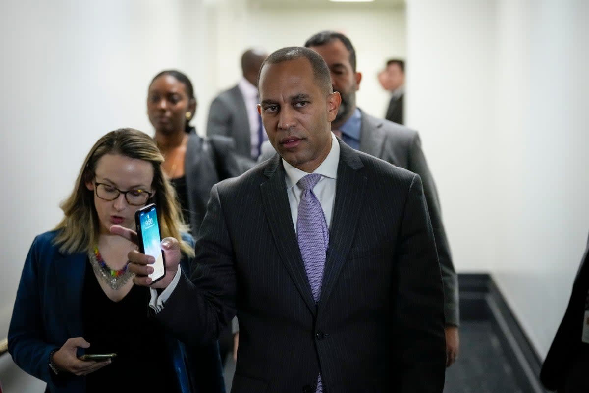 Hakeem Jeffries is favourite to lead Democrats in the House from January  (Getty Images)