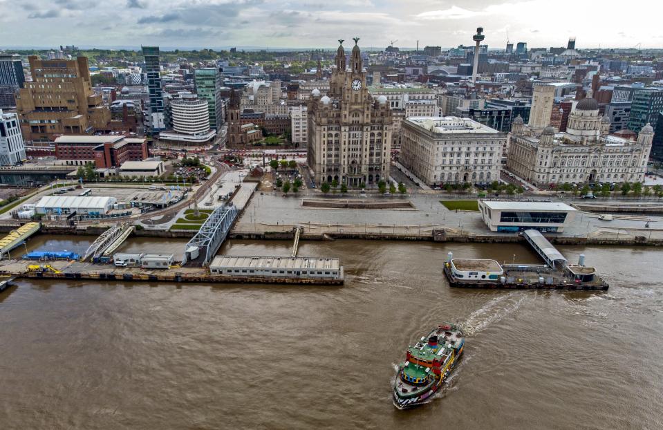 Sam somehow managed to cross the Mersey (Peter Byrne/PA) (PA Wire)