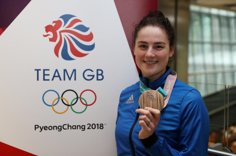 Deas, 33, bagged a brilliant bronze medal at PyeongChang 2018