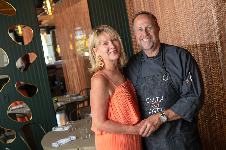 MaryBeth and Colin Smith, owners of Smith and River restaurant in Reno, Nevada. (Courtesy Chris Holloman)