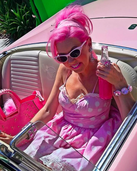 The Real Pink Lady: Meet The World's Pinkest Person