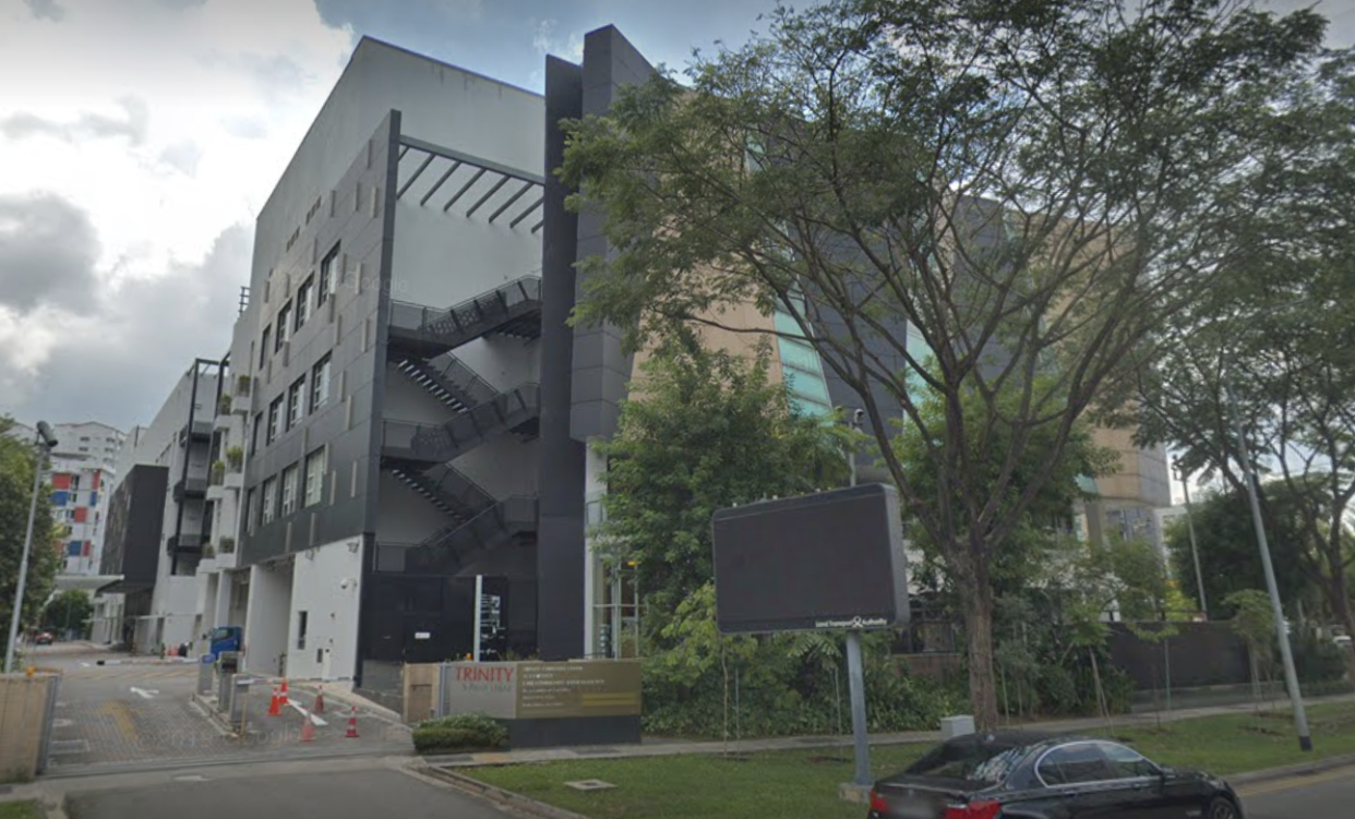 Raffles House Preschool branch at Paya Lebar located inside Trinity Christian Centre. (Screenshot: Google Maps)