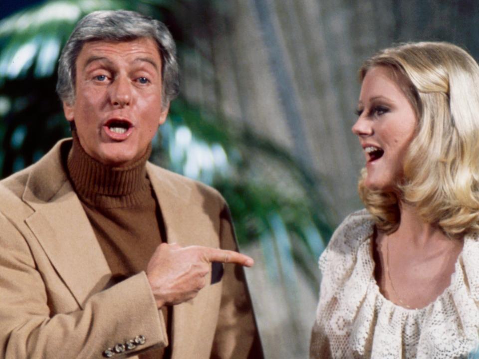 Dick Van Dyke, Stacy Van Dyke appearing on the ABC tv special 'Dick Van Dyke'